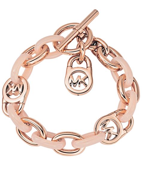 michael kors armband herz rosegold|michael kors bracelets.